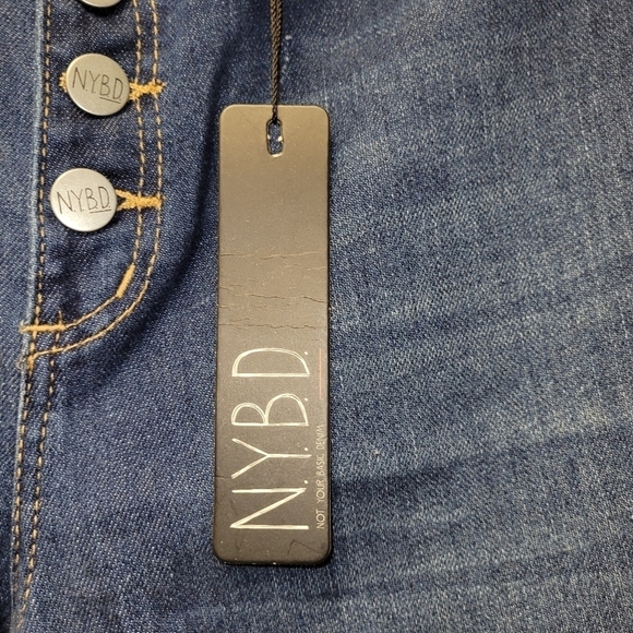 N.Y.B.D NOT YOUR BASIC DENIM HIGH WAIST WIDE LEGS IN SIZE 40, 28 US - Picture 8 of 16